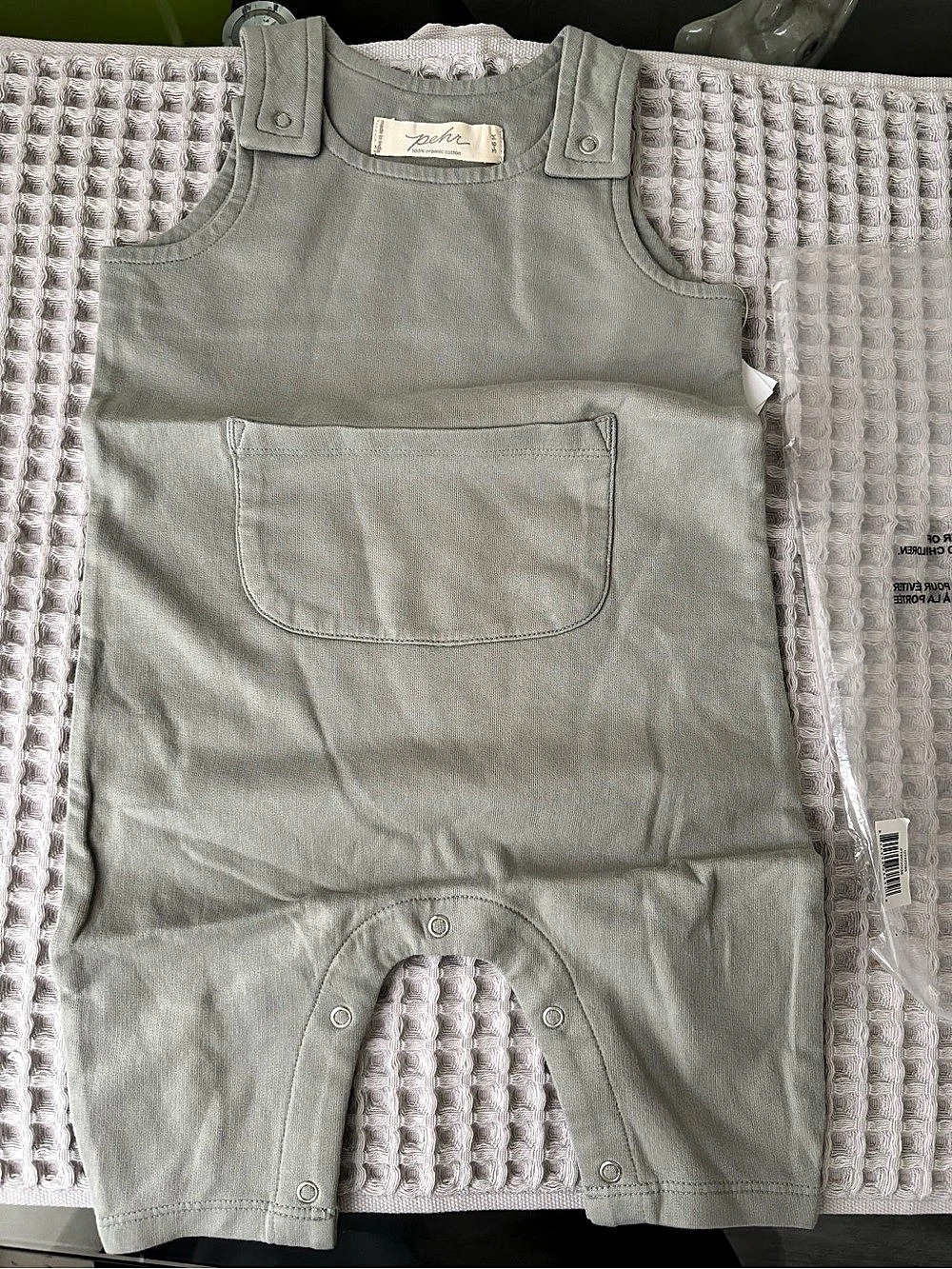 Baby Green Sleeveless Romper